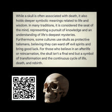 Load image into Gallery viewer, Whispers of Serenity- Mini Skull- White Jade