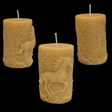 Load image into Gallery viewer, Echo’s Forest Gallop - Horse - Candle - Raven Stone