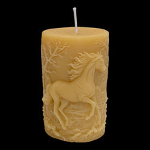 Load image into Gallery viewer, Echo’s Forest Gallop - Horse - Candle - Raven Stone