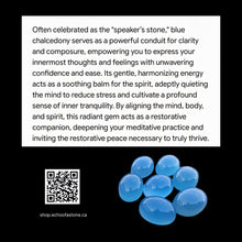 Load image into Gallery viewer, The Clarity Meridian - Blue Chalcedony - Ring