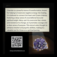 Load image into Gallery viewer, Pocket Hug - Charoite