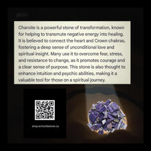 Load image into Gallery viewer, Roots of Transformation - Necklace - Charoite