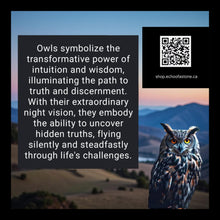 Load image into Gallery viewer, The Guardian of Inner Light - Owl - Necklace