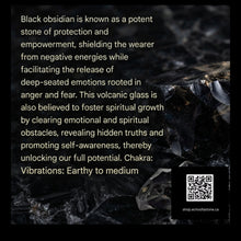 Load image into Gallery viewer, The Everlasting Promise - Black Obsidian - Rose