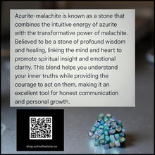 Load image into Gallery viewer, The Clarity Talisman - Azurite/Malachite - Necklace