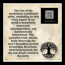 Load image into Gallery viewer, Whispering Roots &amp; Wings - Owl - Candle - Tree of life - Raven stone