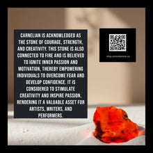 Load image into Gallery viewer, The Fiery Heart - Copper wrapped -Tree of Life - Carnelian heart - Necklace