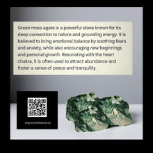 Load image into Gallery viewer, The Canopy's Embrace - Necklace - Green Moss Agate