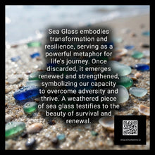 Load image into Gallery viewer, Resilience &amp; Joy - Necklace - Hummingbird - Sea Glass