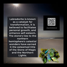 Load image into Gallery viewer, Astral Veil - Necklace - Features Amethyst and Labradorite