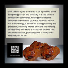 Load image into Gallery viewer, Fire Agate Cascade - Beaded - Earrings
