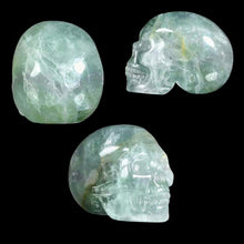 Load image into Gallery viewer, Genuine stone - Skull - Rainbow Fluorite