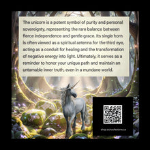 Load image into Gallery viewer, Untamed Truth Rainbow Fluorite &amp; Unicorn Charm - Keychain