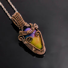 Load image into Gallery viewer, The Stone of Light - Necklace - Rainbow solar Quartz