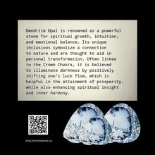 Load image into Gallery viewer, Whispers of the Wild - Necklace - Tree of Life - Dendrite Opal