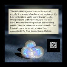 Load image into Gallery viewer, The Sacred Synergy - Necklace - Moonstone and Dendrite opal