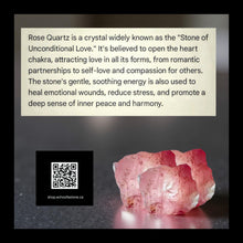 Load image into Gallery viewer, Emanation of Love - Copper wrapped, Rose Quartz, Pendant