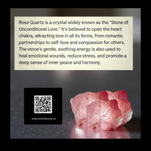 Load image into Gallery viewer, The Eternal Palm &amp; Heart Awakening - Necklace - Rose Quartz