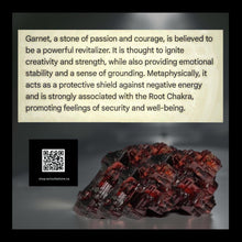 Load image into Gallery viewer, The Crimson Roots - Necklace - Tree of life- Garnet