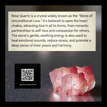 Load image into Gallery viewer, The Pacific Drift- Earrings - Rose Quartz