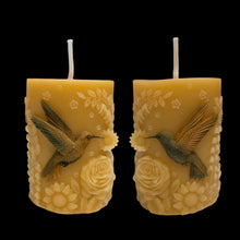 Load image into Gallery viewer, Nectar and Blossom Triptych - Hummingbird - Candle