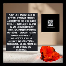 Load image into Gallery viewer, The Zest &amp; Zephyr Talisman- Necklace - Bloodstone &amp; Carnelian - Copper Wrapped