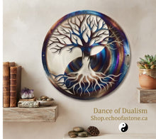 Load image into Gallery viewer, Dance of Dualism - Tree of Life - Metal Art