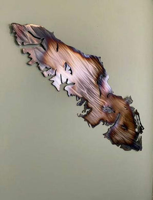 Vancouver Island metal art