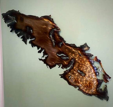 Vancouver Island metal art local pick up