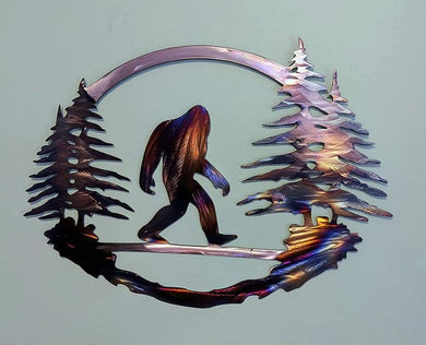 Sasquatch , Metal art local pick up