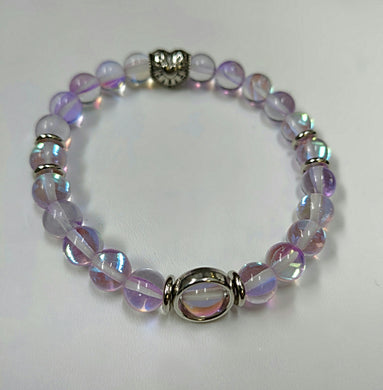 Lavender Aura Quartz - Echo of a Stone 