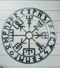 Load image into Gallery viewer, Nordic Compass, Metal Art ( local pickup) - Echo of a Stone 