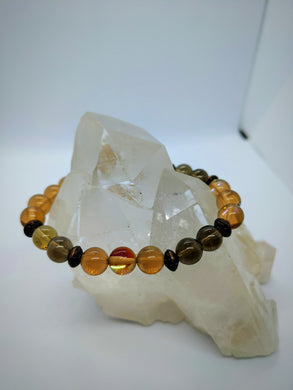 Smokey Aura Quartz & Smokey Quartz - Echo of a Stone 