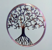 Load image into Gallery viewer, Heart leaves, Tree of life metal art local pick up