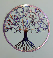 Load image into Gallery viewer, Heart leaves, Tree of life metal art local pick up