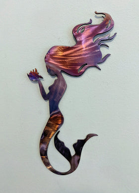 Mermaid metal art local pick up