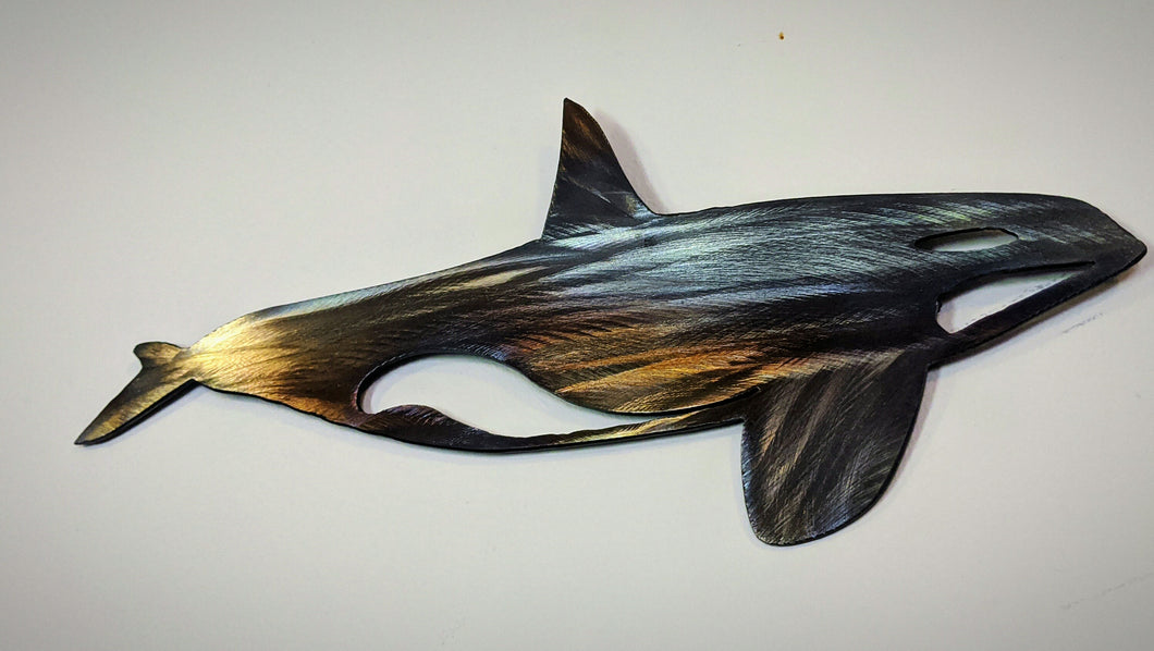 Small Orca, Metal Art local pick up