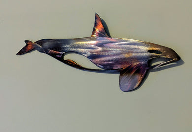 Small Orca, Metal Art local pick up