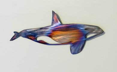 Small Orca, Metal Art local pick up