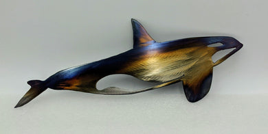 Small Orca, Metal Art local pick up