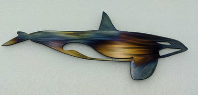 Small Orca, Metal Art local pick up