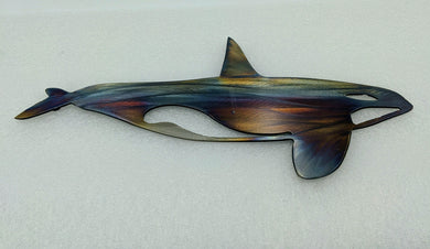 Small Orca, Metal Art local pick up