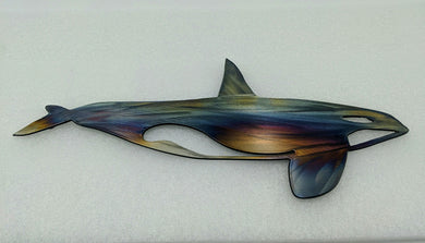 Small Orca, Metal Art local pick up