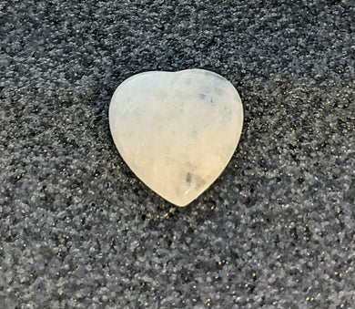 Clear Quartz Heart 30mm x 30mm