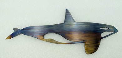 Small Orca, Metal Art local pick up