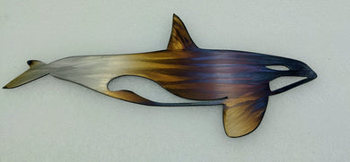 Small Orca, Metal Art local pick up