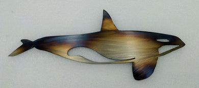 Small Orca, Metal Art local pick up