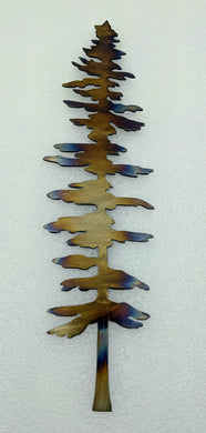 Small Sitka Tree Metal art local pick up