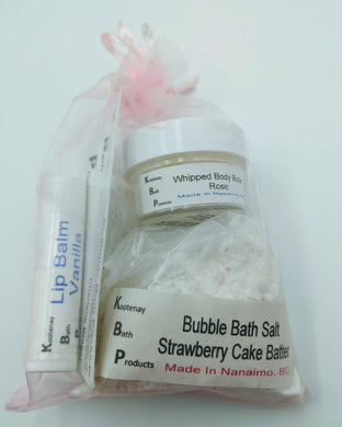 Mini Bath & Body Gift Bags-  Kootenay Bath Products- local pick up