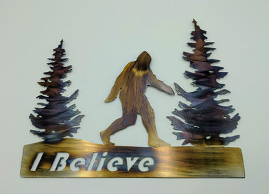 Sasquatch , Metal art local pick up